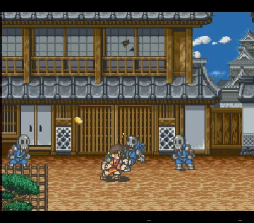 Shounen Ninja Sasuke (Japan) (Sample) screen shot game playing